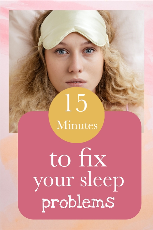 Product picture 15 minutes to fix your sleep problems